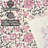 Hand Towel Block Floral Print Honey Comb Weave 17"X32 Inches Set of 2 Cotton, Pushplata
