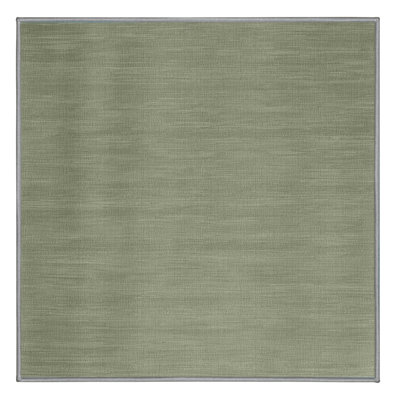 Machine Washable Solid Brown Area Rug