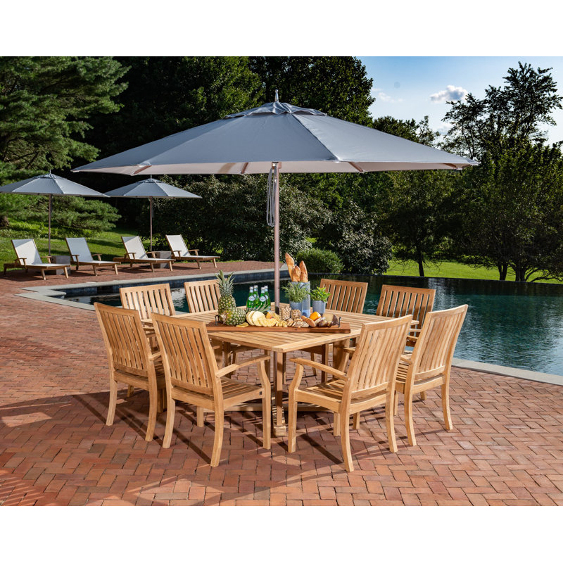 Outdoor 9 - Piece Dining Set
