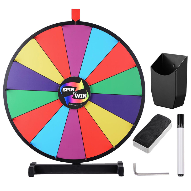 Roue de fortune WinSpin, H 27,36 po x l 23,82 po x P 8,07 po