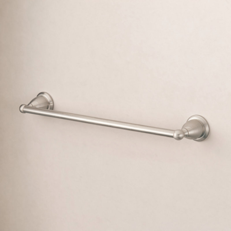 Barre à serviettes 24 pouces Kingston Brass Heritage, Nickel brossé