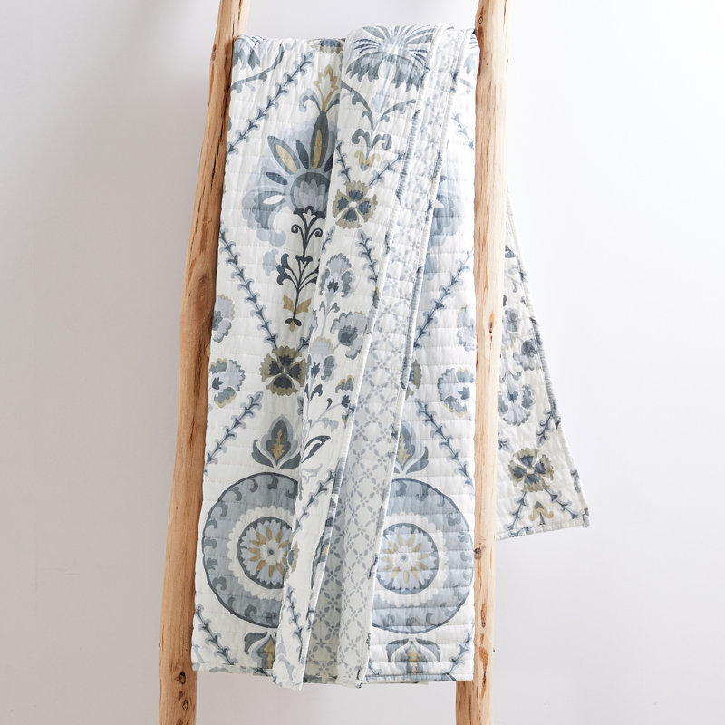 Maeve Neutral Quilted Throw