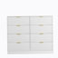 Commode moderne avec 8 tiroirs pour la chambre à coucher-1331179422