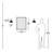 Krum Armed Sconce-529522360