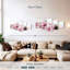 Harnek, couches de pivoines roses-106051814