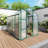 Gain Height Windproofaluminum Greenhouse 6X10 FT Polycarbonate Greenhouse Raised Base And Anchor Aluminum Heavy Duty Walk-In Greenhouses For Outdoor Backyard In All Season-128848305-128848304