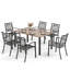 6 - Person Patio Dining Set with Rectangular Table