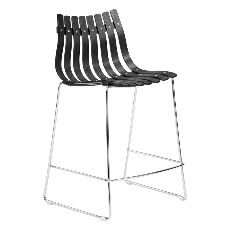 Tabouret de bar Beaufort (lot de 2) noir