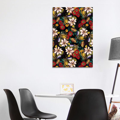Japanese 1 Piece Wrapped Canvas Painting