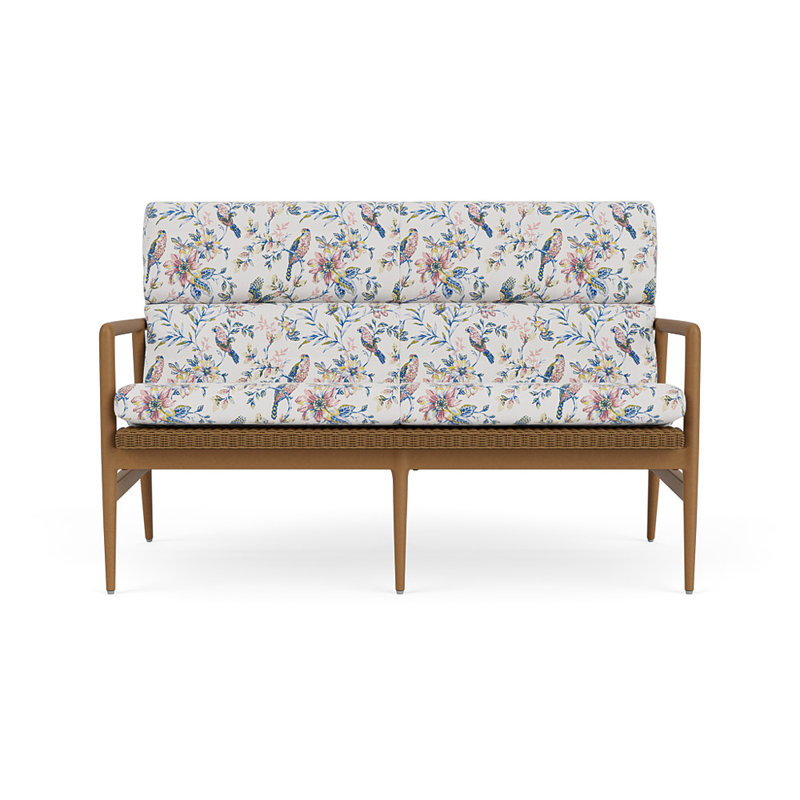 Cascade Outdoor - Seat, Whimsical Bird Song, Hickory