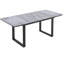 Goodridge 7Pc Contemporary Dining Set, Black/Vintage Grey