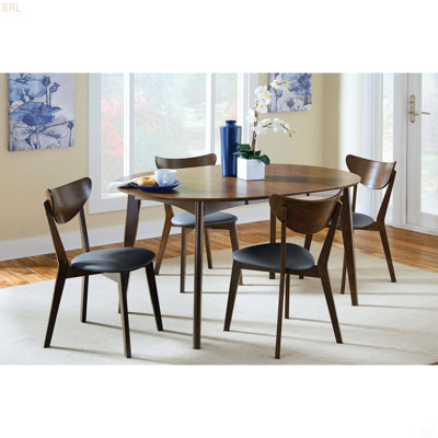 Linnea Dark Walnut Dining Set