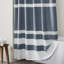 1 PCS 36X72'' Shower Curtain With 3M Treatment Dark Blue