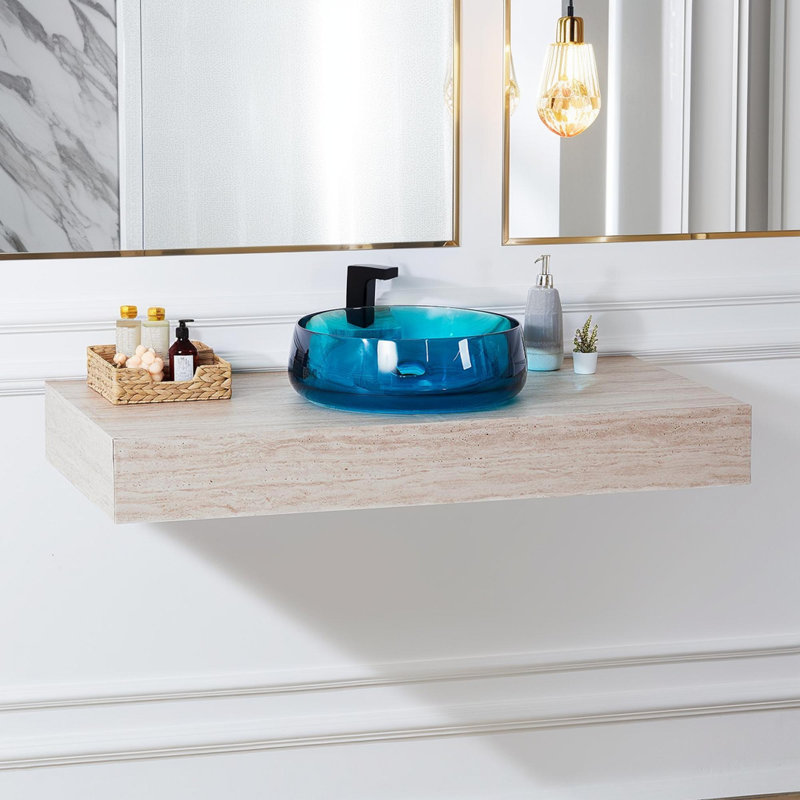 Lavabo vasque rond en résine