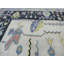 Tapis oriental turc noué à la main 10 x 14 po G10310