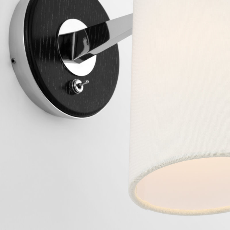 Olina 1 - Light Armed Sconce, Polished Nickel
