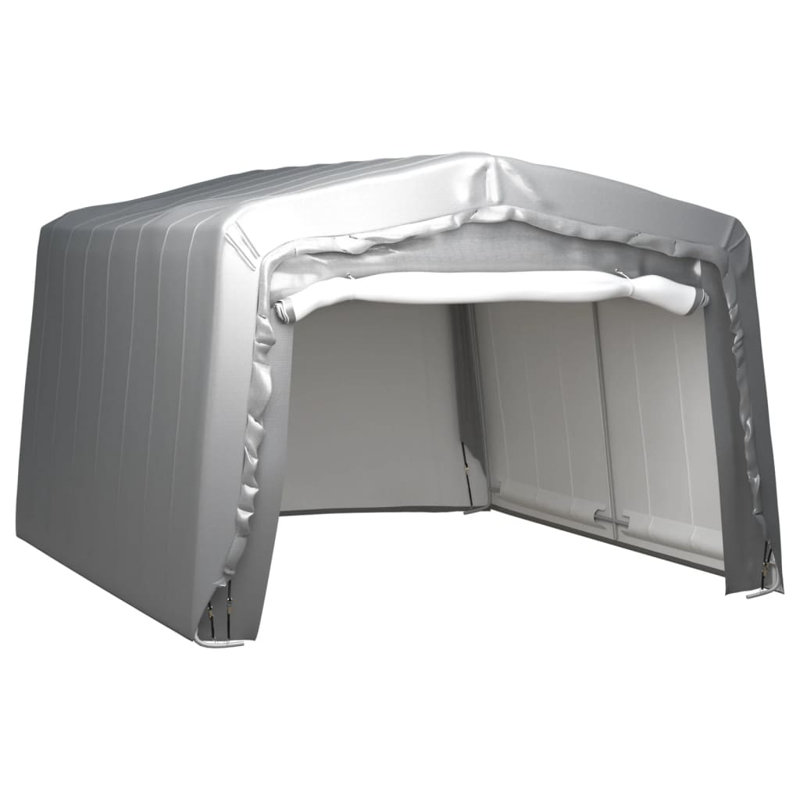 Thebes Storage Tent 370 x 370 cm Steel Grey