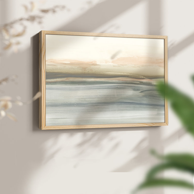 Atlantic Sunrise II - Reproduction encadrée - Restickable, H 8 po x l 10 po, Naturel