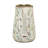 Vintage French Floral Ceramic Pitcher Vase for Flowers