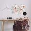 «Flower Birds on Branch», ensemble de 2 plaques murales par Susan Jill
