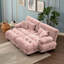Upholstered 94.4 " Chenille Sofa-722649257