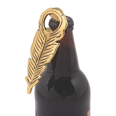 Gold Stainless Steel Bottle Opener