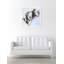 «Animals Sleeping Pitbull Dogs and Puppies», reproduction d'impression sur toile-731034399-731037174