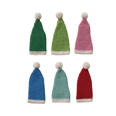 Hand-Crocheted Cotton Bottle Topper