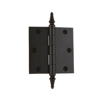 3.5'' x 3.5'' Brass Butt Bearing Hinge