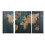 Ensemble de 3 impressions sur bois