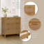 Solid Wood 76cm W 3 - Drawer Chest of Drawers-124338532