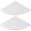  Tablette de coin en marbre Marble, 9 po-129388258