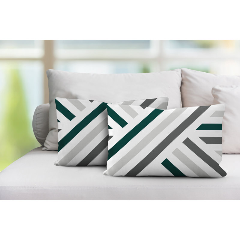  Coussin décoratif intérieur / extérieur sans ajout décoratif, Émeraude