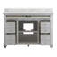 Ensemble de meuble-lavabo de salle de bain simple 48 po Chauvigny-833403973