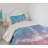 Coastal Polyester Dots Coverlet