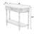 Aberdale 40'' Console Table with Marble Top-1396499960