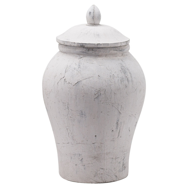 Catheline Handmade Ceramic Jar, 49cm H x 27cm W x 27cm D