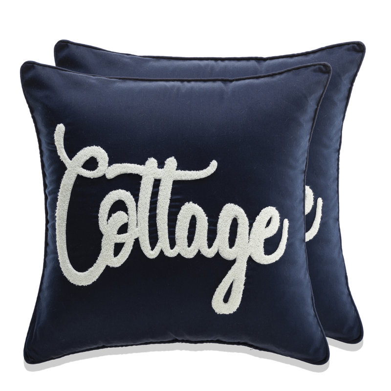 Housse de coussin My Cottage Living seulement - ensemble de 2