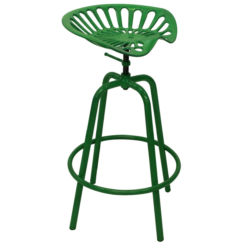 Tractor Seat Stool Green