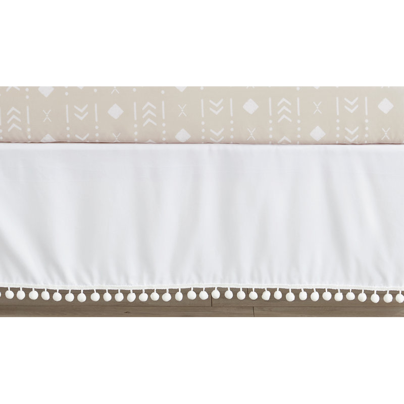 Volant de lit de bébé Boho