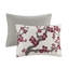 Housse de couette multi pour très grand lit - coton, boutons, accessoires assortis Coton d'inspiration mondiale, imprimé floral, fermeture à boutons, facile à nettoyer
