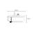 Square storage microcrystalline stone coffee table