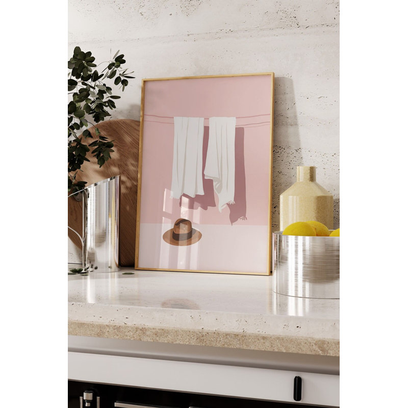 Peinture décorative encadrée