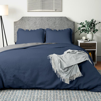 Ensemble de housse de couette réversible en microfibre Swift Home 
