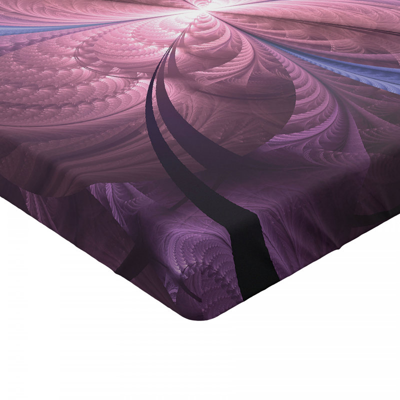 Trippy Microfiber Fitted Sheet, Full Fitted Sheet