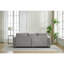 Velours côtelé doux et extensible, 2 avec coussins confortables, design moderne pour les appartements, coussins rétro beiges, 2 cinémas maison, sélection noire-1364416480