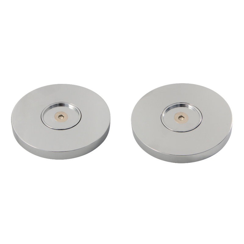 Kingston Brass Silver Sage 1-1/4 Inch O.D Grab Bar Flange, Polished Chrome