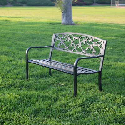 Metal Outdoor Bench