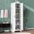 2-Door Storage Cabinet For Bathroom, Office, Adjustable Shelves, Waterproof MDF Board, Anti-Tip Design, Easy Assembly-2052773864