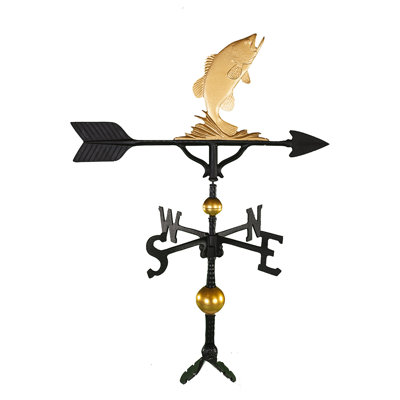 Deluxe Bass Weathervane